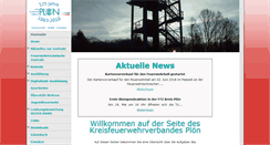 Desktop Screenshot of kfv-ploen.de