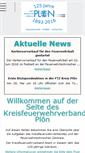 Mobile Screenshot of kfv-ploen.de